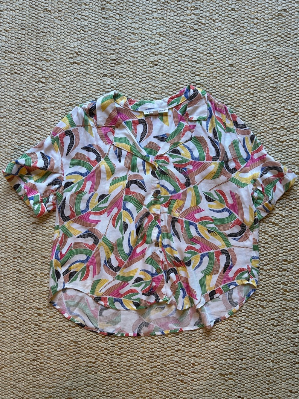 Jane & Delancy short sleeved blouse
